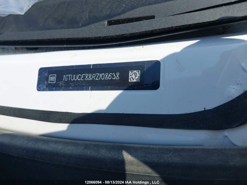 2024 GMC Sierra 1500 VIN: 1GTUUCE88RZ108638 Lot: 12066094