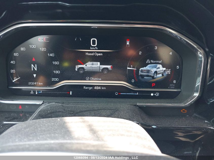 2024 GMC Sierra 1500 VIN: 1GTUUCE88RZ108638 Lot: 12066094