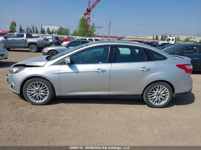 2013 Ford Focus Titanium VIN: 1FADP3J23DL366012 Lot: 12066118