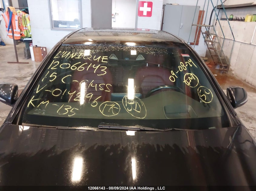 2015 Mercedes-Benz C-Class VIN: 55SWF6GB0FU014296 Lot: 12066143