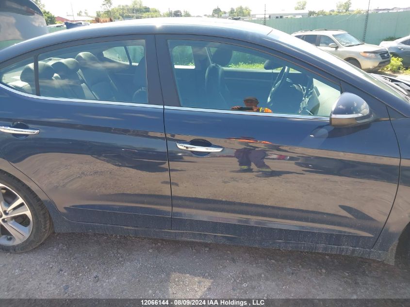 2017 Hyundai Elantra Limited VIN: KMHD84LF4HU221117 Lot: 12066144