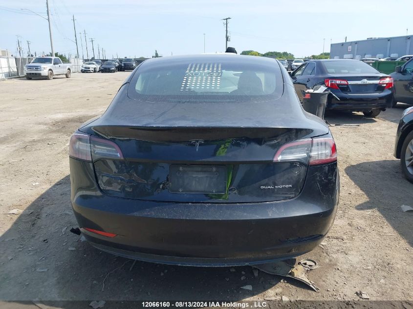 2022 Tesla Model 3 VIN: 5YJ3E1EB9NF235312 Lot: 12066160