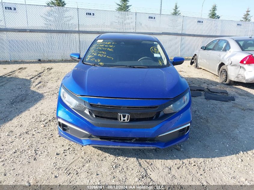 2019 Honda Civic Sedan VIN: 2HGFC2F5XKH001172 Lot: 12066161