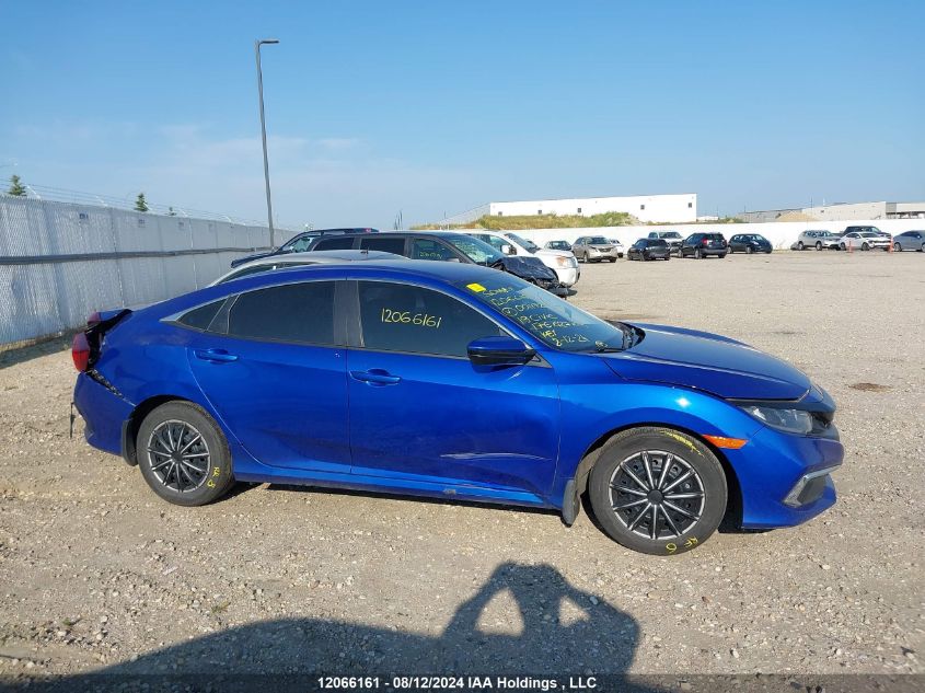2019 Honda Civic Sedan VIN: 2HGFC2F5XKH001172 Lot: 12066161