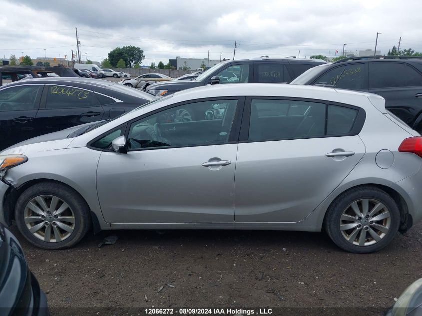 2014 Kia Forte 5-Door VIN: KNAFK5A8XE5217276 Lot: 12066272