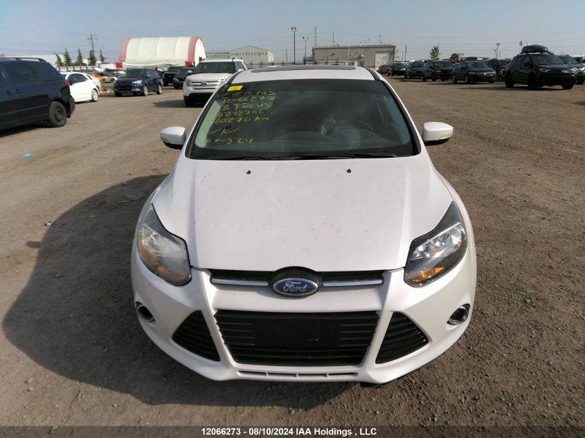 2013 Ford Focus Titanium VIN: 1FADP3N26DL292806 Lot: 12066273