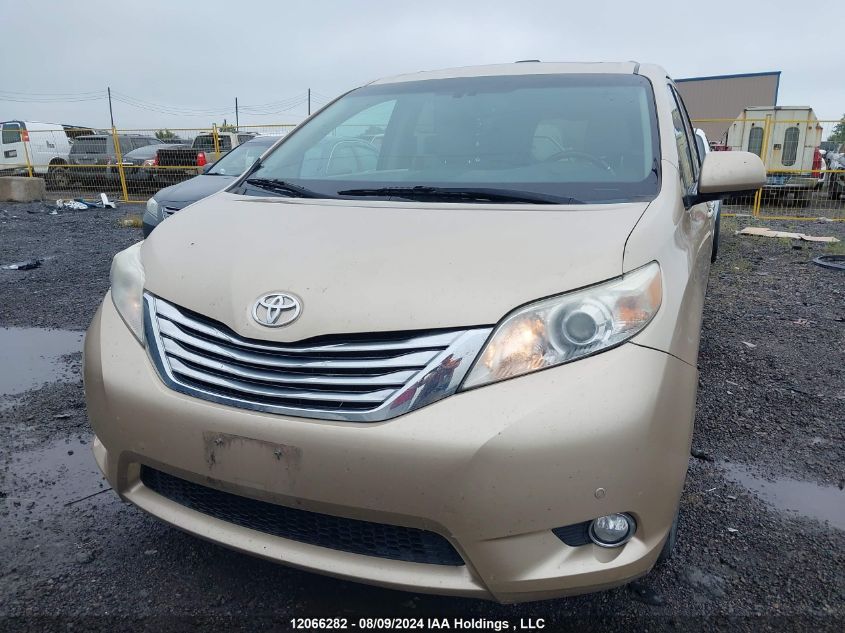 2011 Toyota Sienna VIN: 5TDDK3DC2BS022552 Lot: 12066282