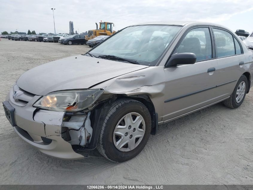 2004 Honda Civic Sdn VIN: 2HGES16144H929309 Lot: 12066286