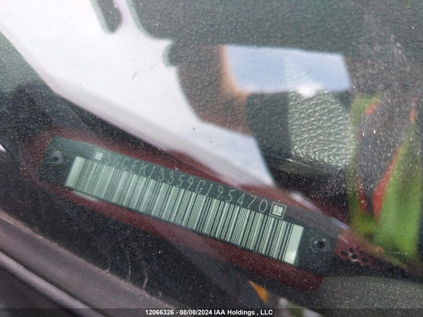 2009 Chevrolet Silverado 1500 VIN: 3GCEK13359G195470 Lot: 12066326