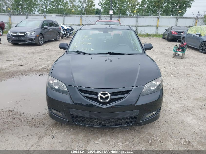 2009 Mazda Mazda3 VIN: JM1BK323991199794 Lot: 12066334