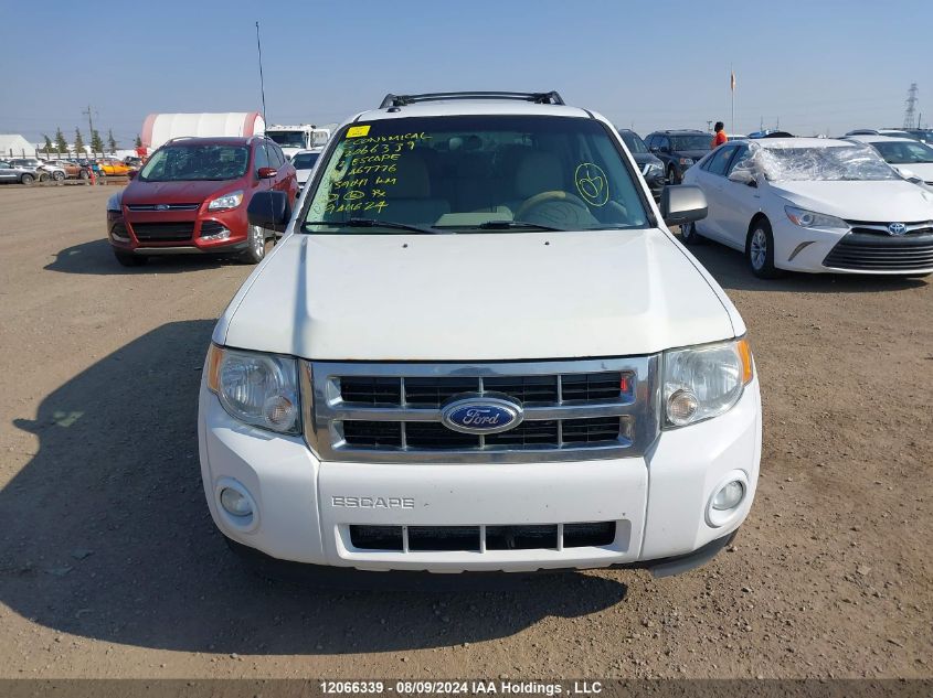 2012 Ford Escape Xlt VIN: 1FMCU9D77CKA67776 Lot: 12066339