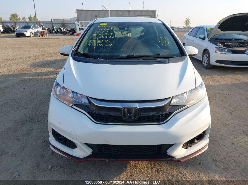 2018 Honda Fit VIN: 3HGGK5H61JM102308 Lot: 12066358