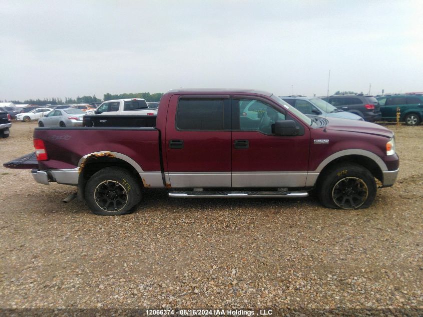 2006 Ford F150 Supercrew VIN: 1FTRW14W16FB70335 Lot: 12066374