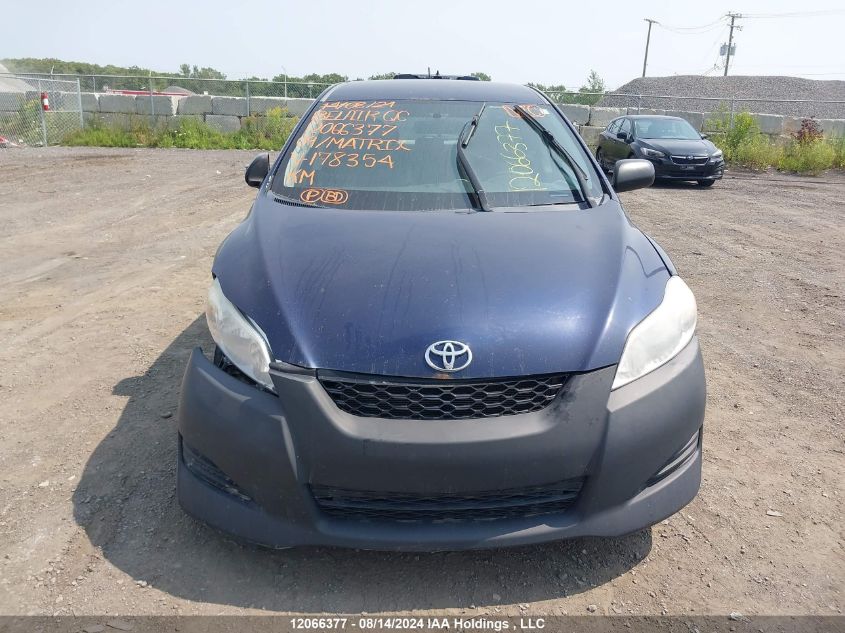 2009 Toyota Matrix VIN: 2T1KU40E89C178354 Lot: 12066377