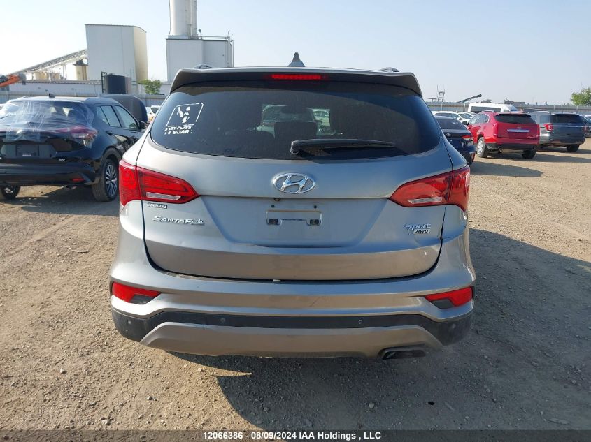 2017 Hyundai Santa Fe Sport VIN: 5NMZUDLB4HH039945 Lot: 12066386