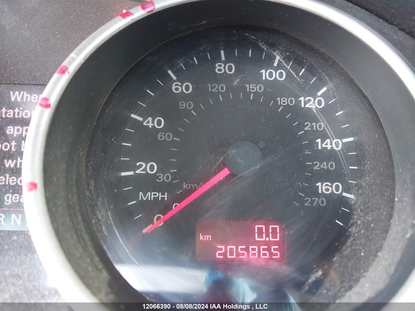 2008 Audi A4 2.0T Cabriolet Quattro VIN: WAUDF48HX8K015023 Lot: 12066390