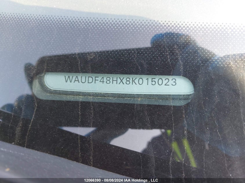 2008 Audi A4 2.0T Cabriolet Quattro VIN: WAUDF48HX8K015023 Lot: 12066390