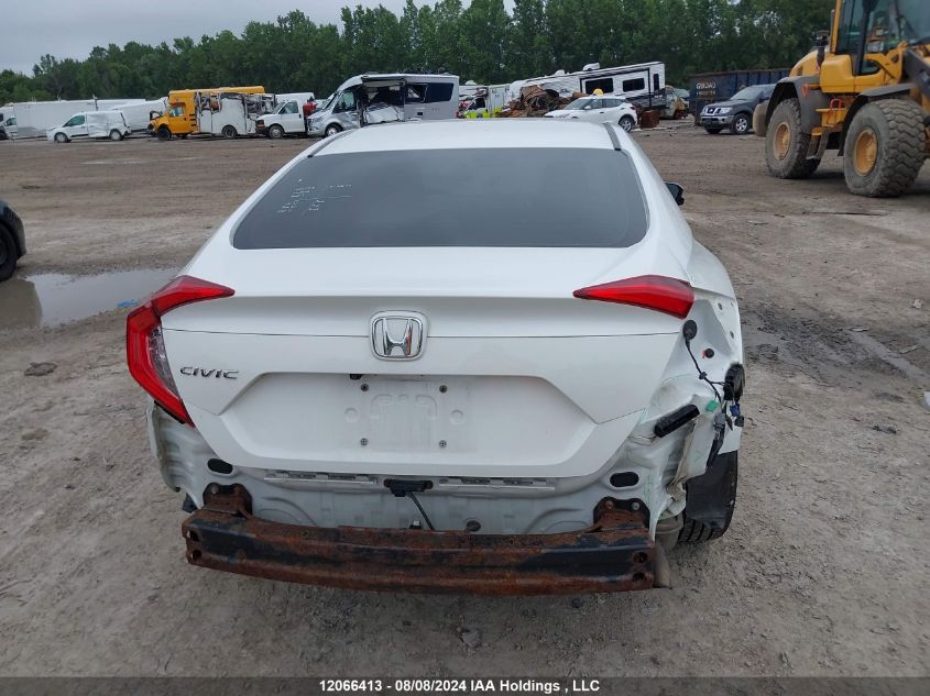 2018 Honda Civic Ex VIN: 2HGFC2F88JH026757 Lot: 12066413