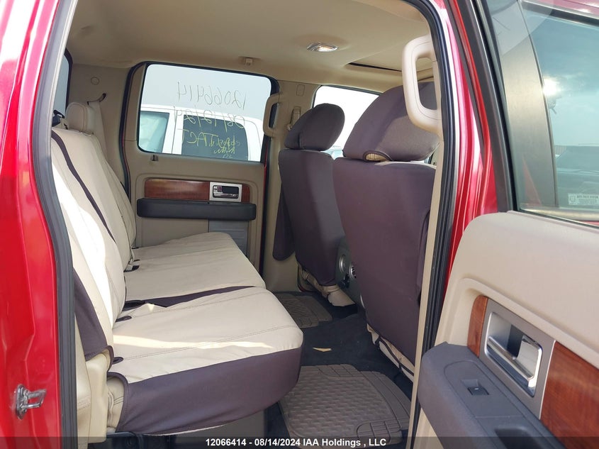 2009 Ford F150 Supercrew VIN: 1FTPW14V79FB24138 Lot: 12066414