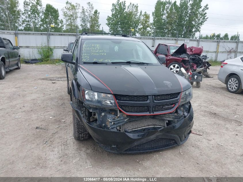 2015 Dodge Journey VIN: 3C4PDCCG3FT750744 Lot: 12066417