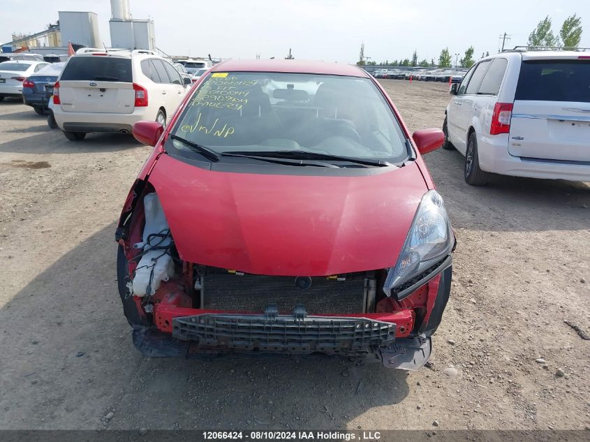 2013 Honda Fit VIN: LUCGE8H54D3010044 Lot: 12066424