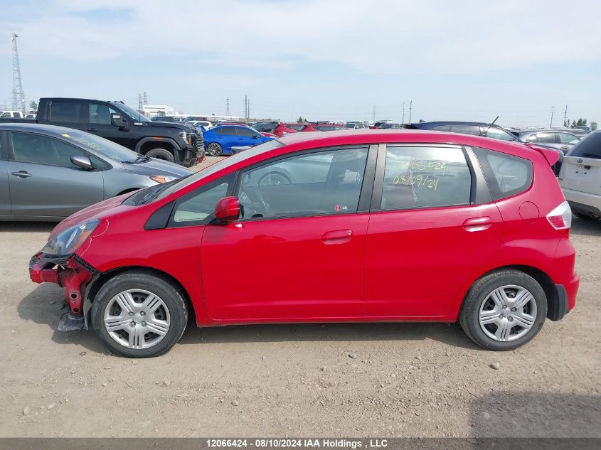 2013 Honda Fit VIN: LUCGE8H54D3010044 Lot: 12066424