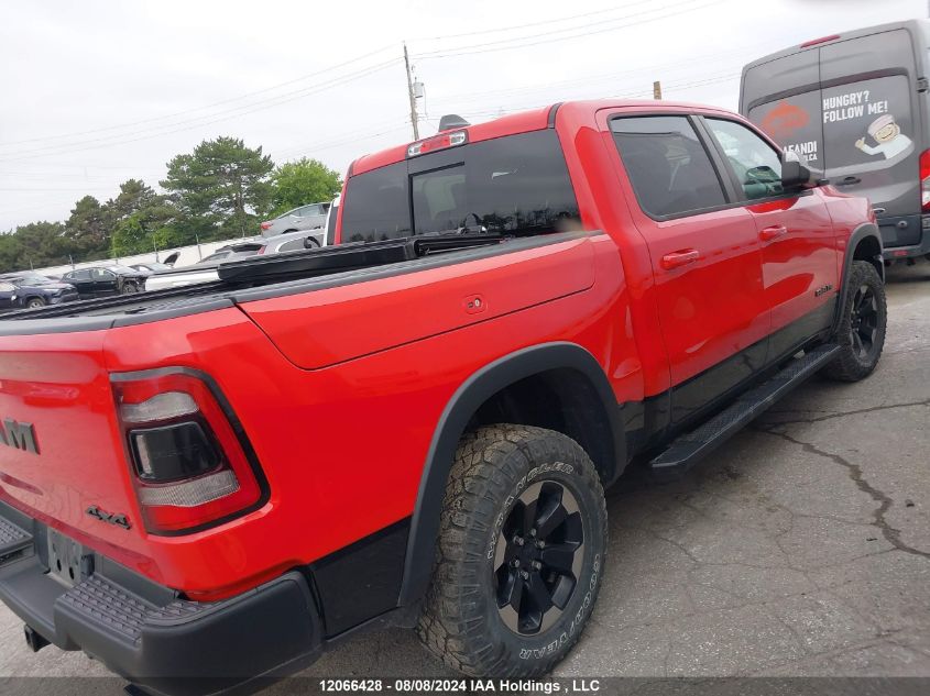 2020 Ram 1500 Rebel VIN: 1C6SRFLT0LN150860 Lot: 12066428