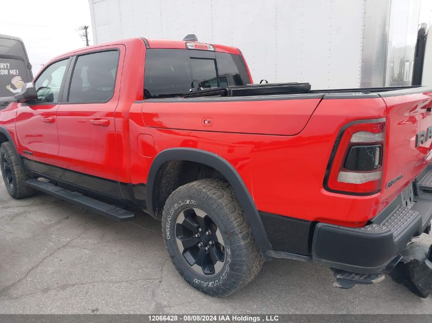 2020 Ram 1500 Rebel VIN: 1C6SRFLT0LN150860 Lot: 12066428