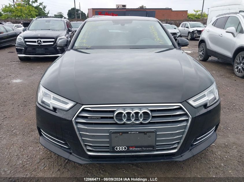 2017 Audi A4 VIN: WAUCNAF46HN012597 Lot: 12066471
