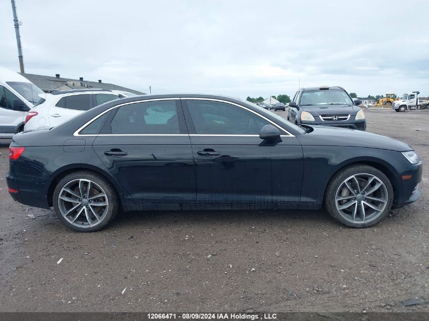 2017 Audi A4 VIN: WAUCNAF46HN012597 Lot: 12066471