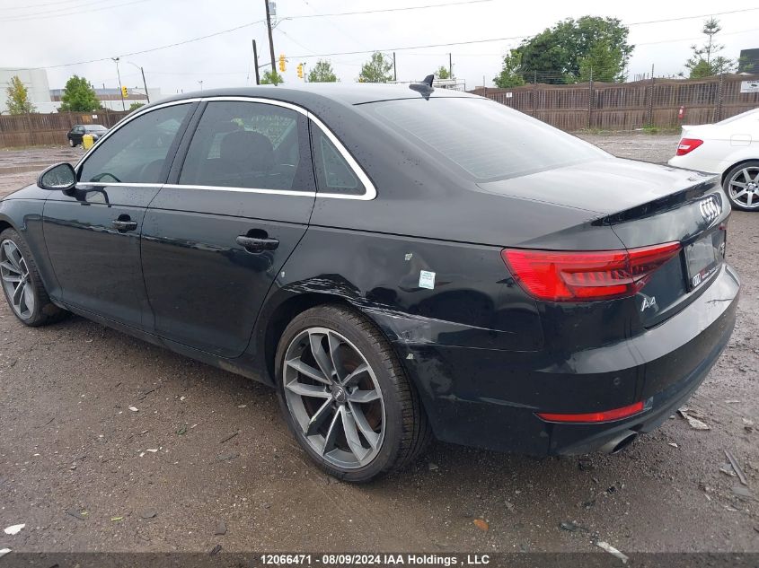 2017 Audi A4 VIN: WAUCNAF46HN012597 Lot: 12066471