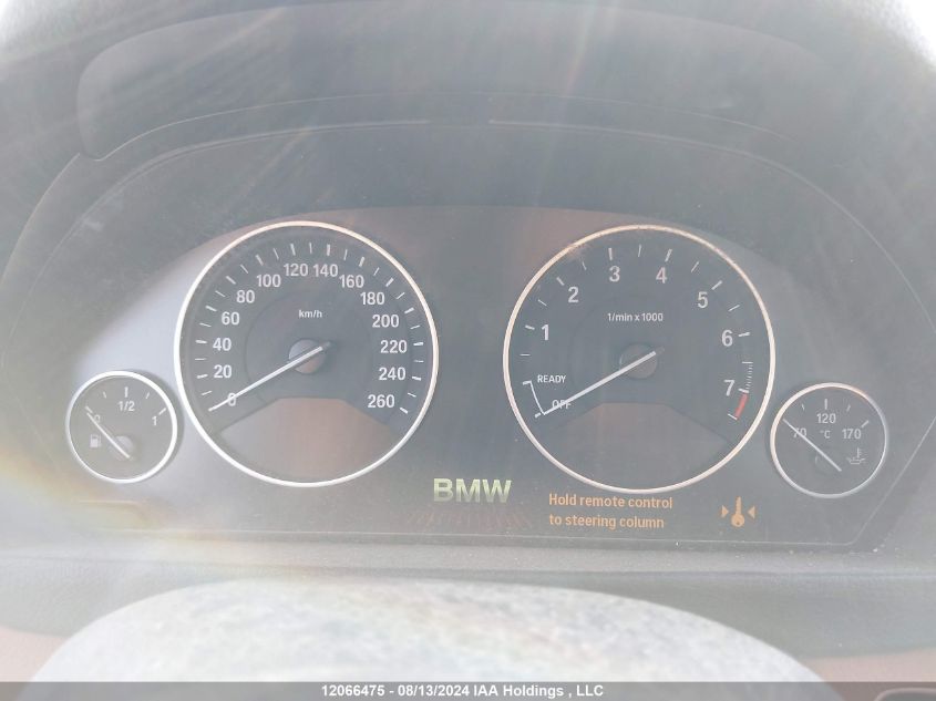 2013 BMW 3 Series VIN: WBA3B3C56DJ812366 Lot: 12066475