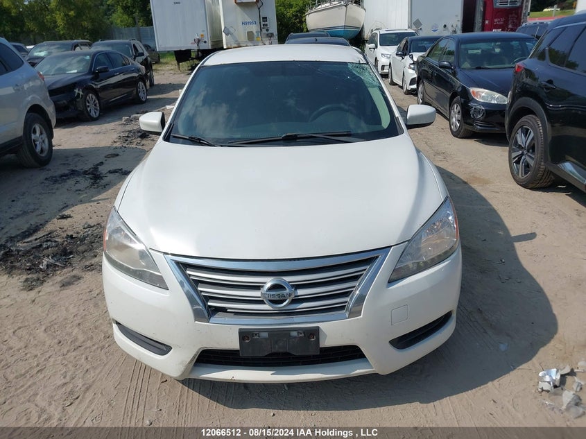 2014 Nissan Sentra VIN: 3N1AB7AP7EL651125 Lot: 12066512