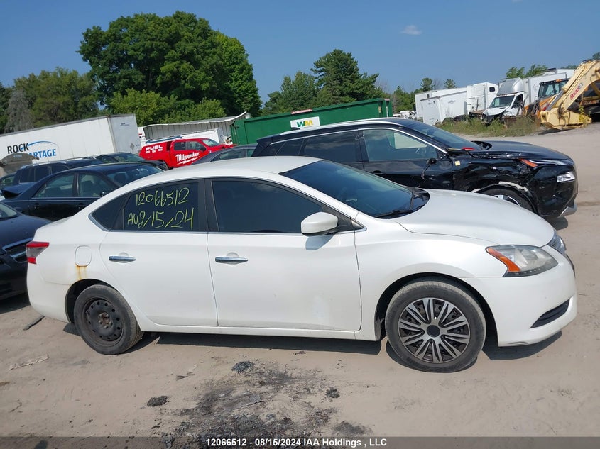 2014 Nissan Sentra VIN: 3N1AB7AP7EL651125 Lot: 12066512