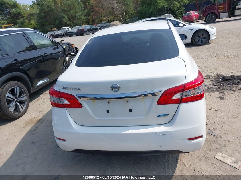 2014 Nissan Sentra VIN: 3N1AB7AP7EL651125 Lot: 12066512