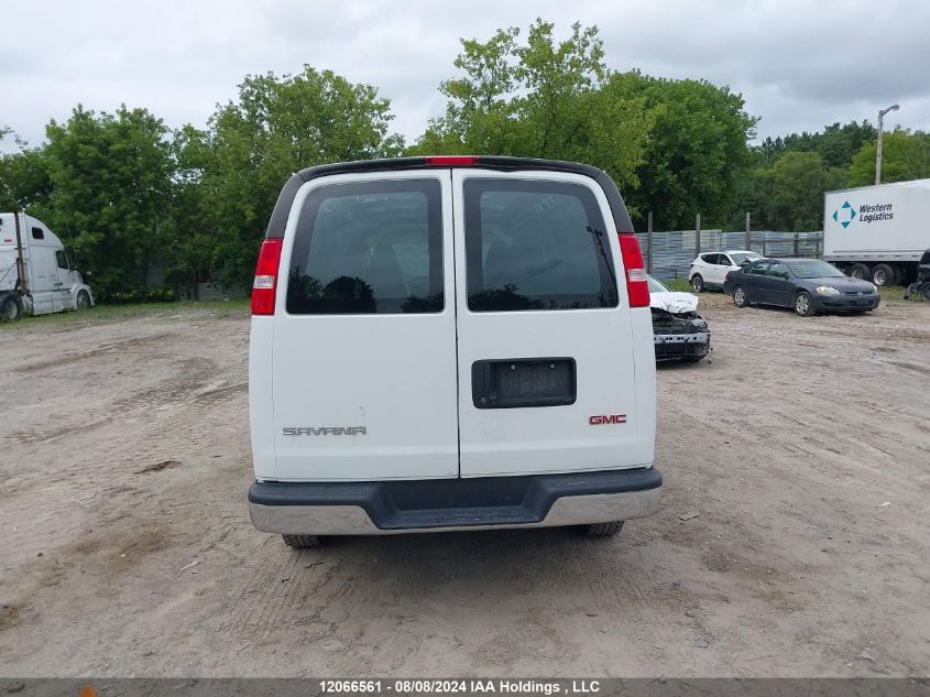 2020 GMC Savana Cargo Van VIN: 1GTW7BFP8L1203657 Lot: 12066561