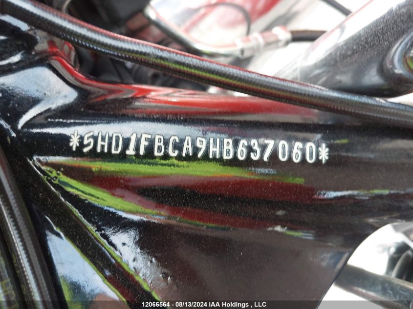 2017 Harley-Davidson Flhr Road King VIN: 5HD1FBCA9HB637060 Lot: 12066564