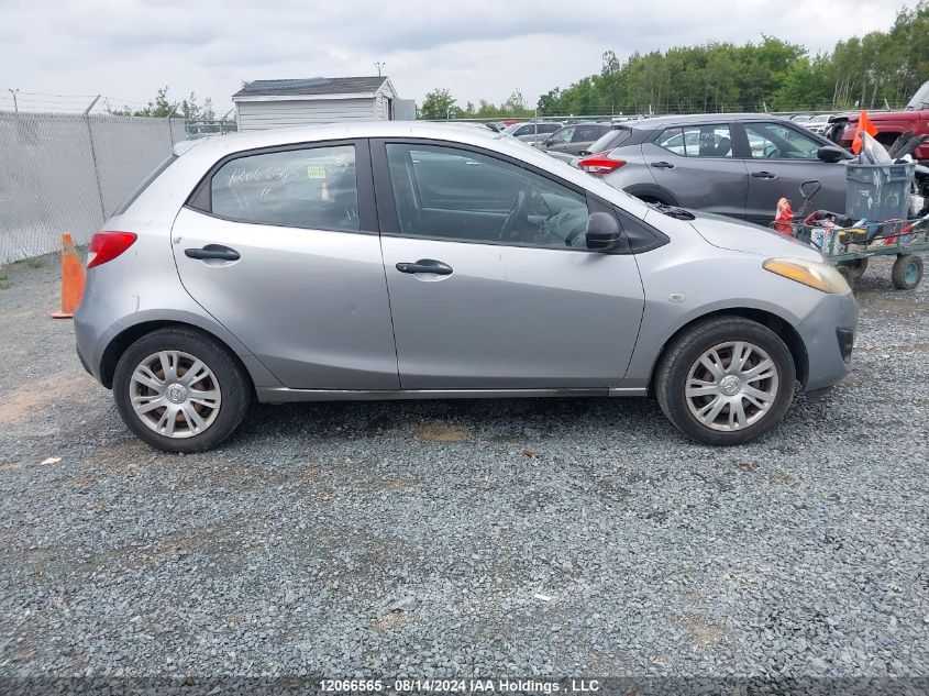 2011 Mazda Mazda2 VIN: JM1DE1HY6B0125140 Lot: 12066565