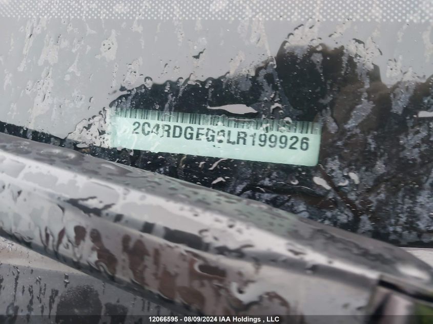 2020 Dodge Grand Caravan Gt VIN: 2C4RDGEG9LR199926 Lot: 12066595