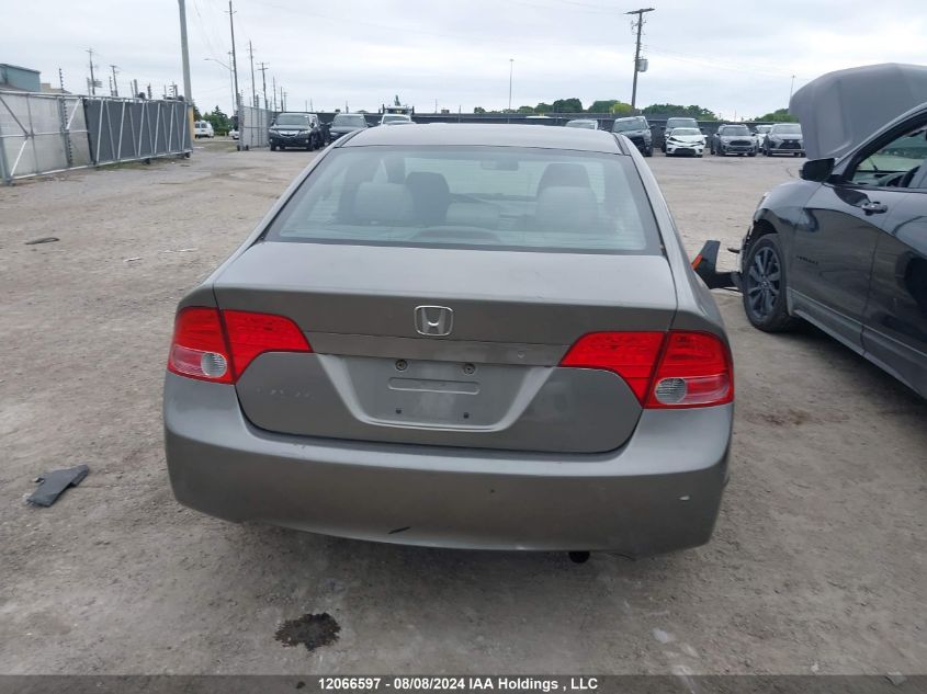 2007 Honda Civic Sdn VIN: 2HGFA16597H100959 Lot: 12066597