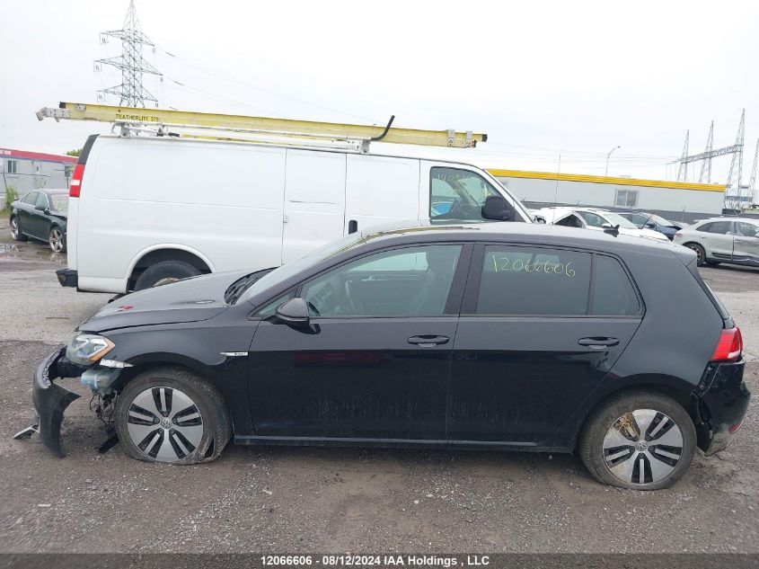 2017 Volkswagen E-Golf VIN: WVWPR7AU8HW952039 Lot: 12066606