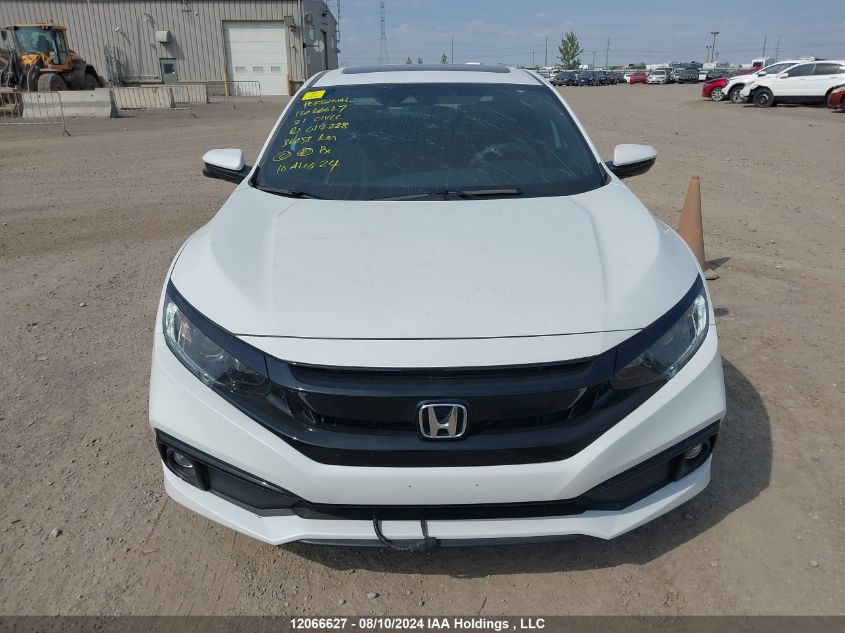 2021 Honda Civic Sport VIN: 2HGFC2F83MH014228 Lot: 12066627