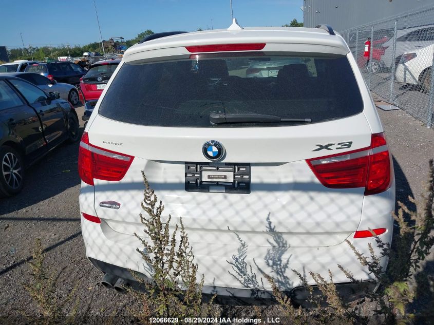 2014 BMW X3 VIN: 5UXWX9C50E0D20235 Lot: 12066629