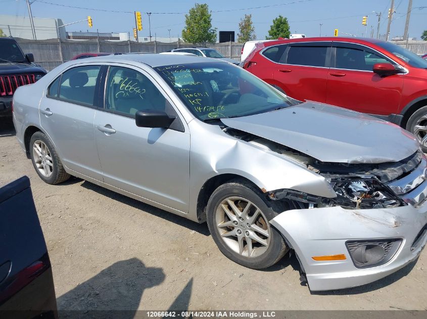 2011 Ford Fusion S VIN: 3FAHP0GA3BR136029 Lot: 12066642