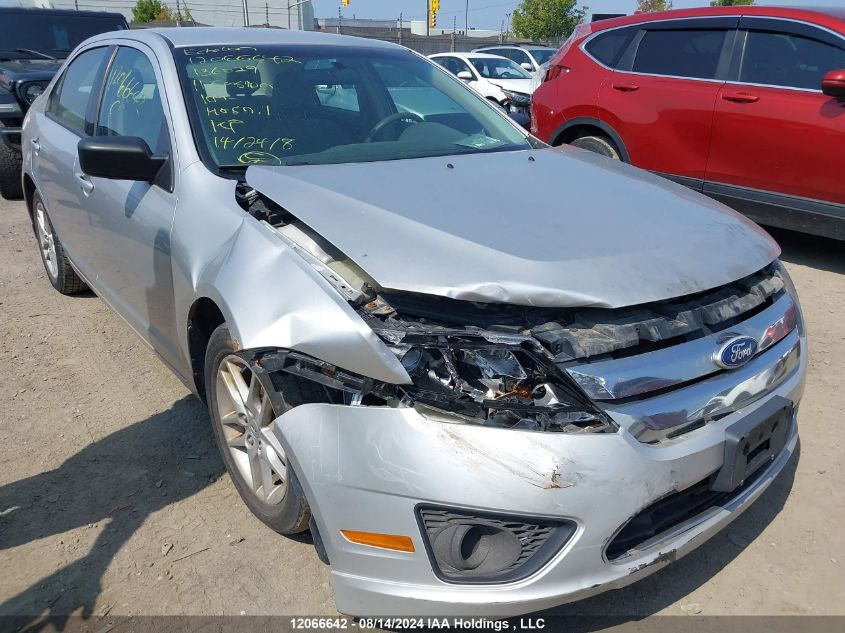 2011 Ford Fusion S VIN: 3FAHP0GA3BR136029 Lot: 12066642