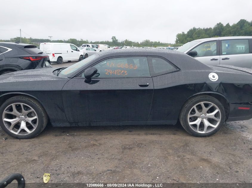 2016 Dodge Challenger Sxt VIN: 2C3CDZAG7GH244823 Lot: 12066666