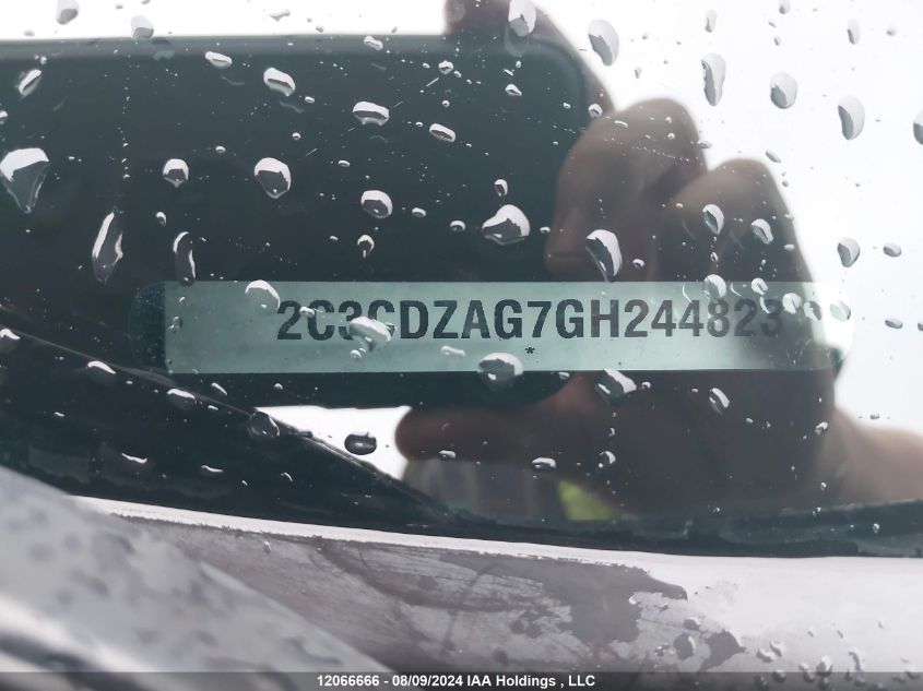 2016 Dodge Challenger Sxt VIN: 2C3CDZAG7GH244823 Lot: 12066666