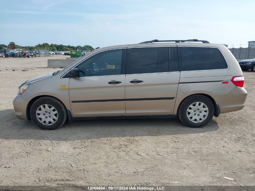 2006 Honda Odyssey VIN: 5FNRL38216B511572 Lot: 12066684