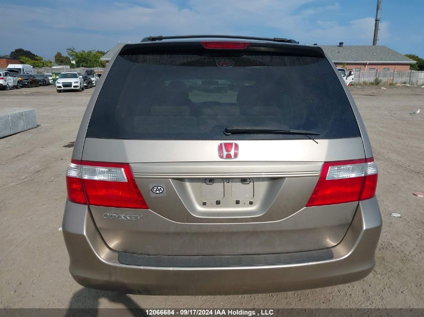 2006 Honda Odyssey VIN: 5FNRL38216B511572 Lot: 12066684