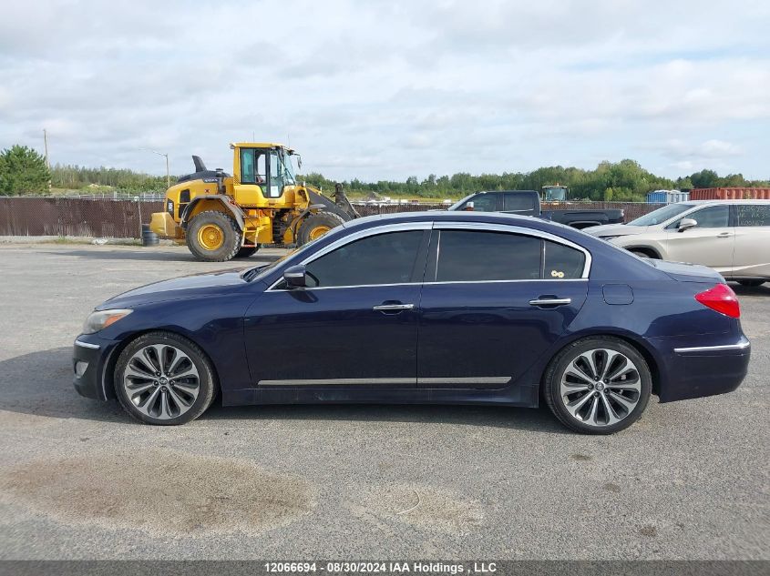 2013 Hyundai Genesis 5.0L VIN: KMHGC4DH7DU216306 Lot: 12066694